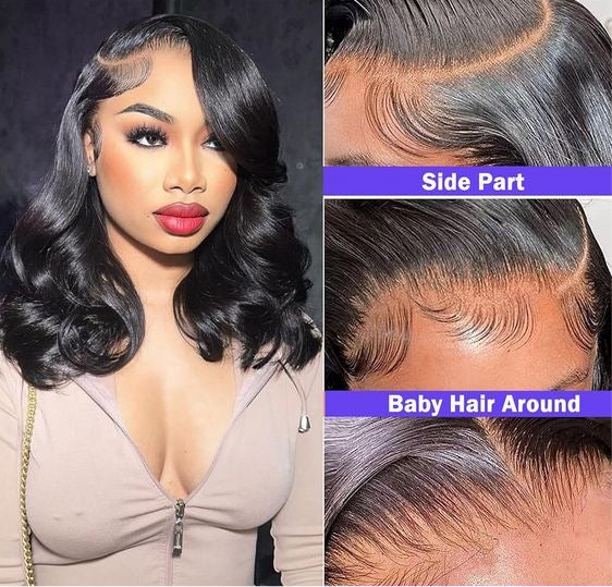 Velvet Waves – 16” Body Wave Wig