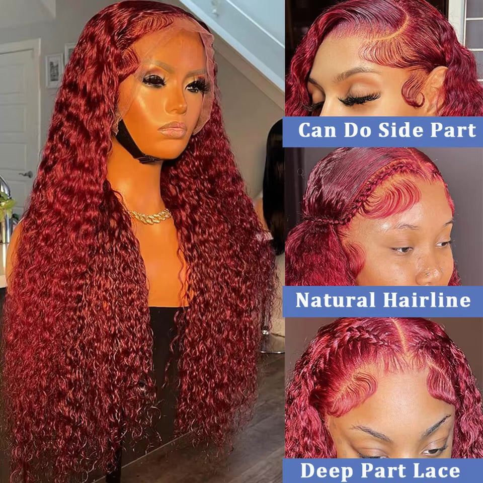 Cherry Bombshell – 22” 99J Wig
