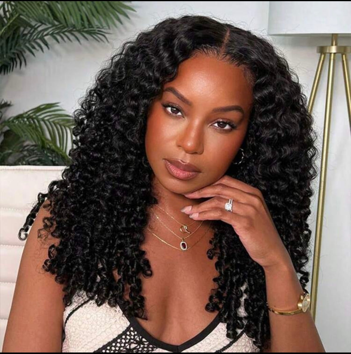 Diana’s 13x6 Glueless Burmese Curly Wig