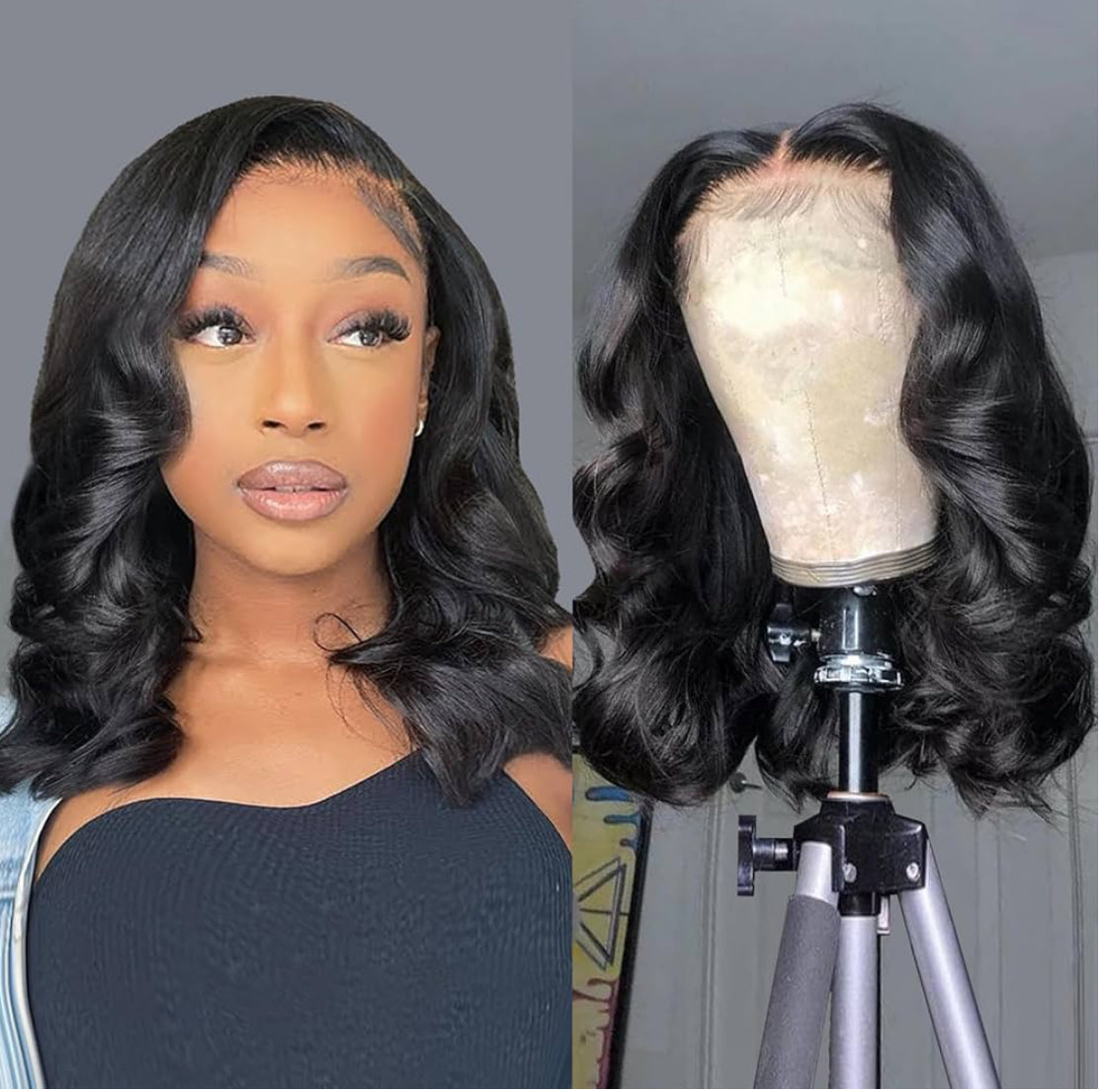 Velvet Waves – 16” Body Wave Wig