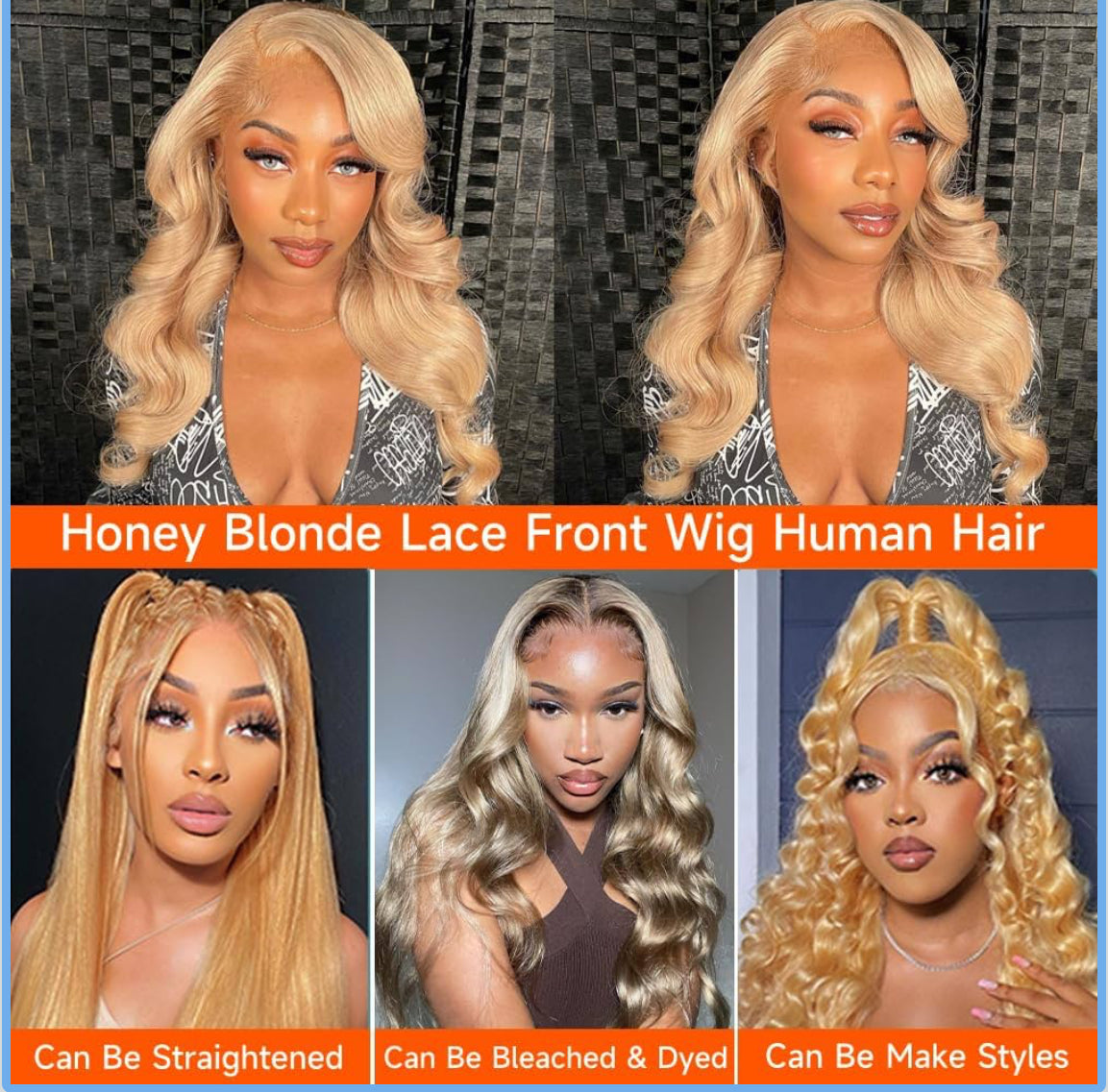 Honey Blossom- Body Wave Wig