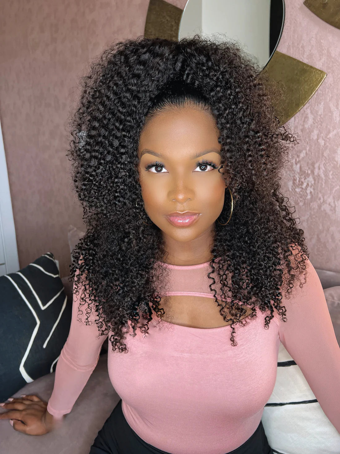 Diana’s Quick Slay Kinky Curly Half-Wig