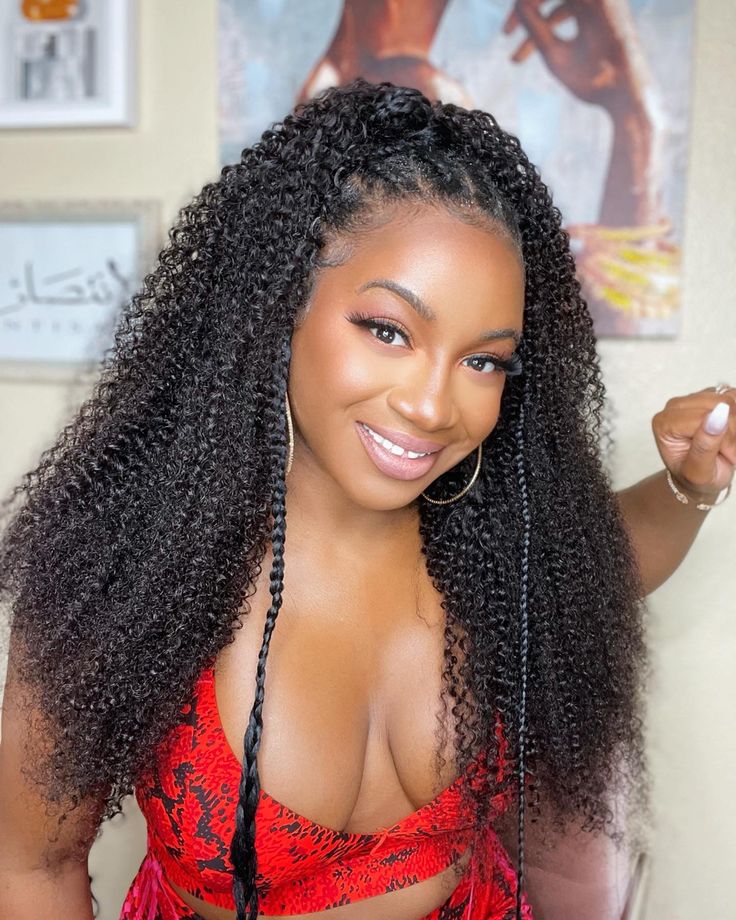 Diana’s Quick Slay Kinky Curly Half-Wig