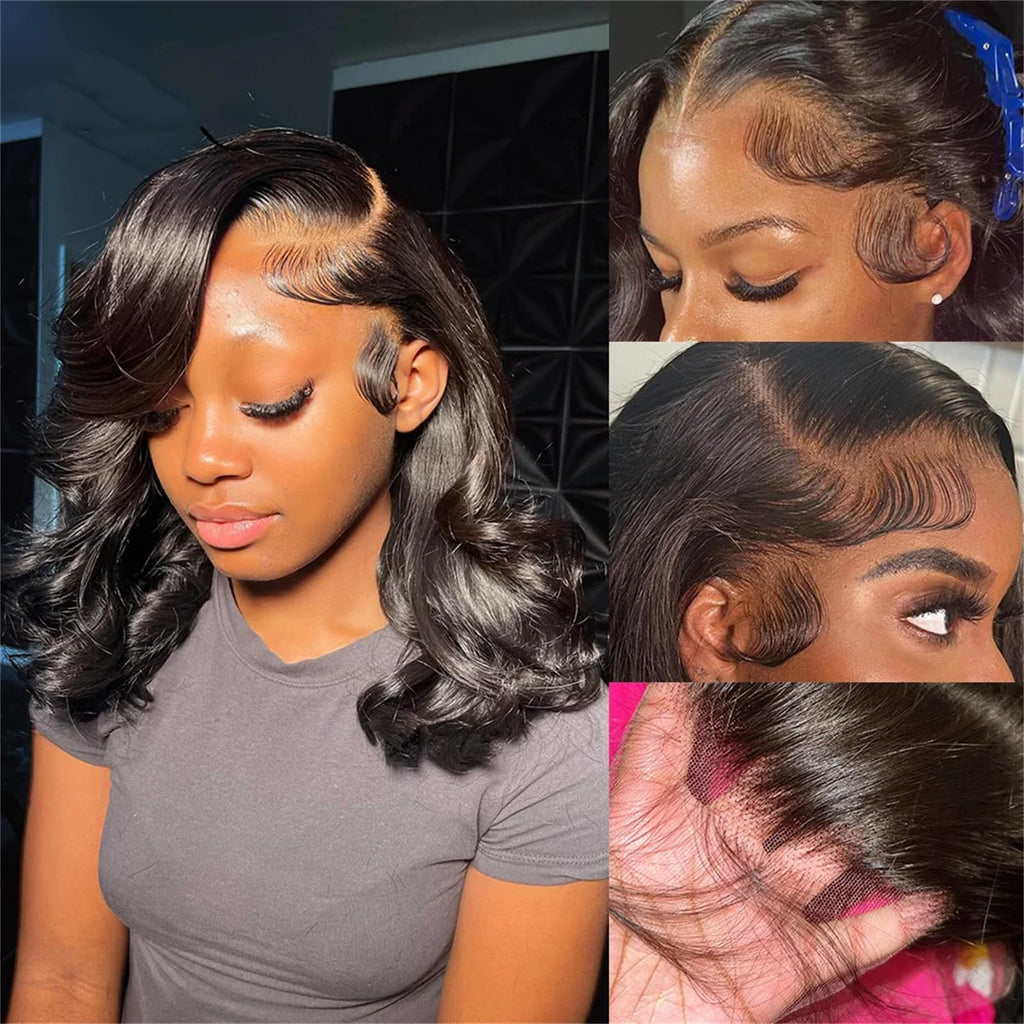 Velvet Waves – 16” Body Wave Wig