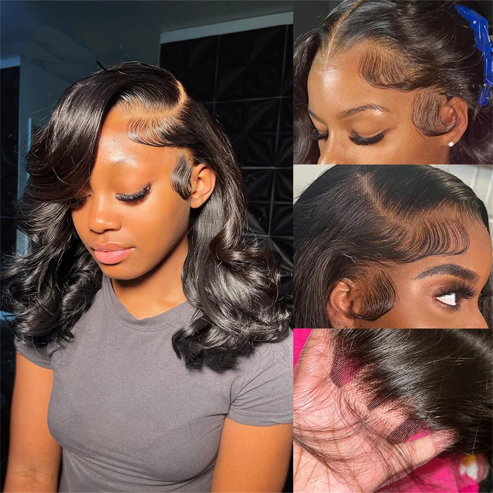 Velvet Waves – 16” Body Wave Wig