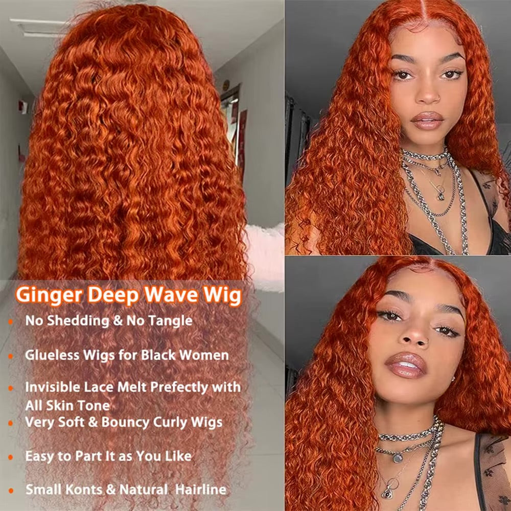 Autumn Glow- Ginger Wig