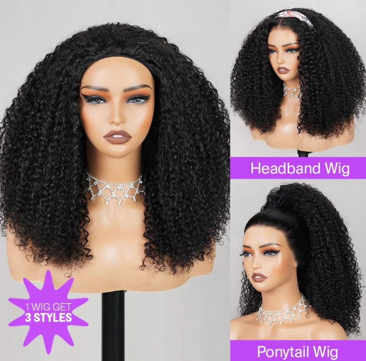 Diana’s Quick Slay Half-Wig