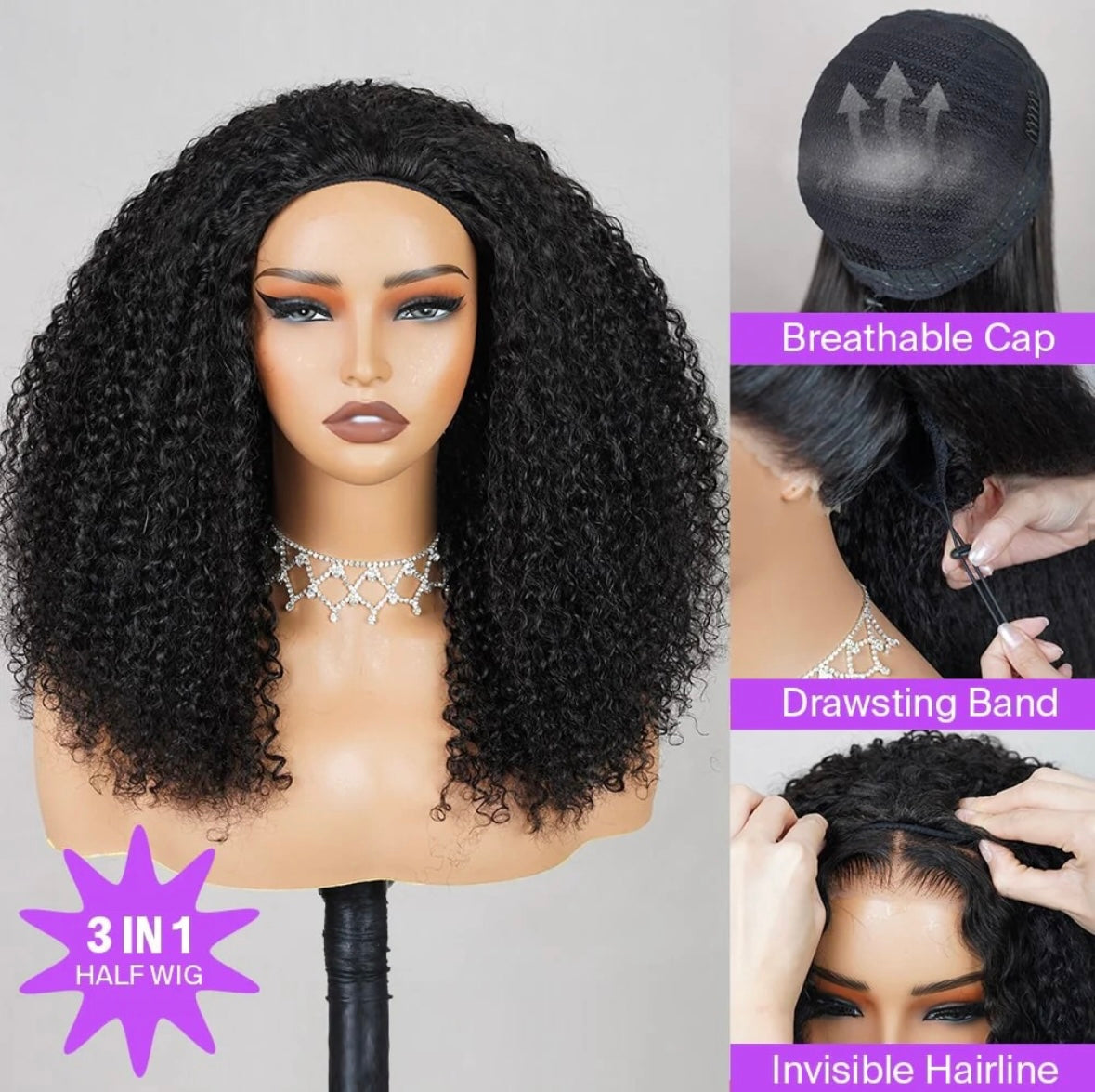 Diana’s Quick Slay Half-Wig