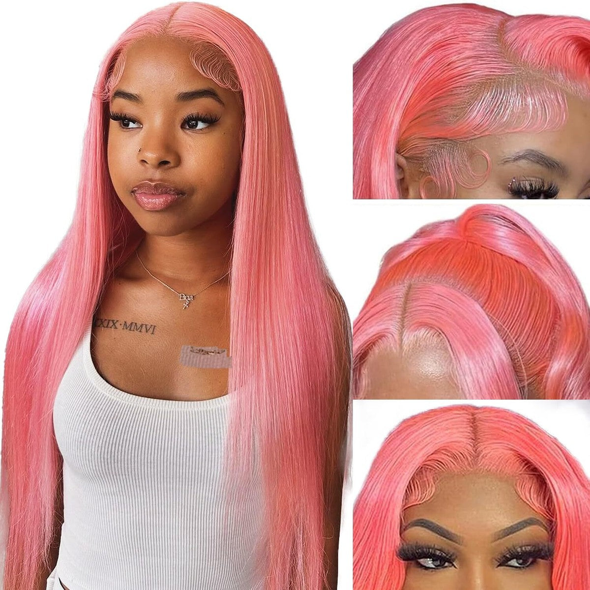 Bubblegum Babe Soft Pink Wig