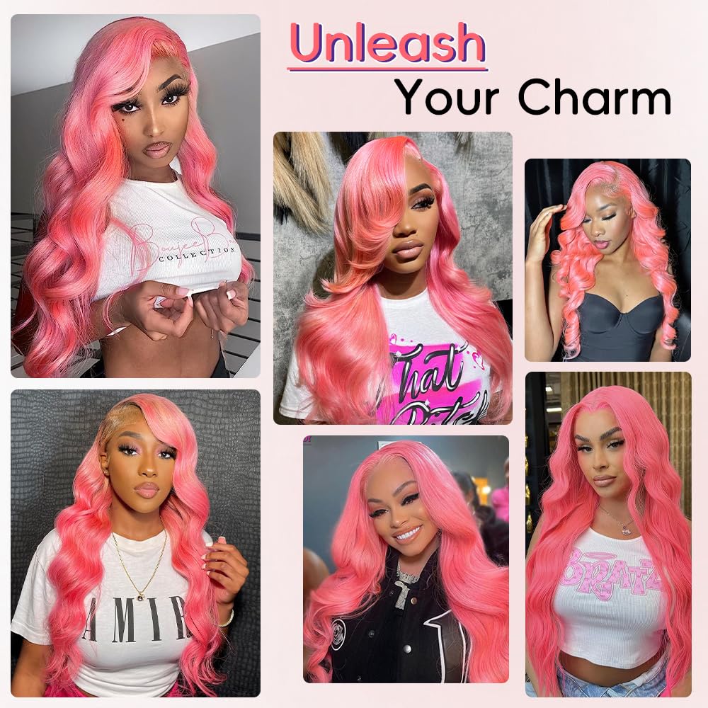 Bubblegum Babe Soft Pink Wig